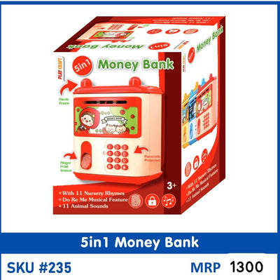 5 in 1 Money Bank SKU#235