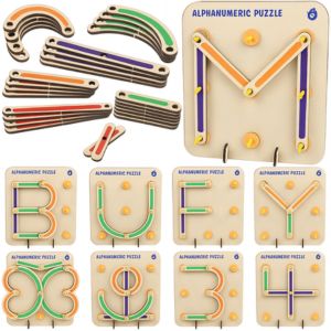  Alphanumeric Magnetic Puzzle Board for Kids – Montessori Educational Toy by Motumal Giftwala Ranchi