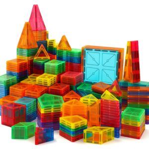Magnetic colorful building blocks toy set for kids