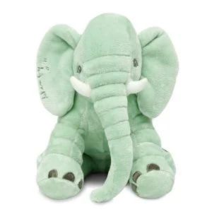 Soft Green Elephant Stuffed Plush Toy for Babies and Kids – Motumal Giftwala
