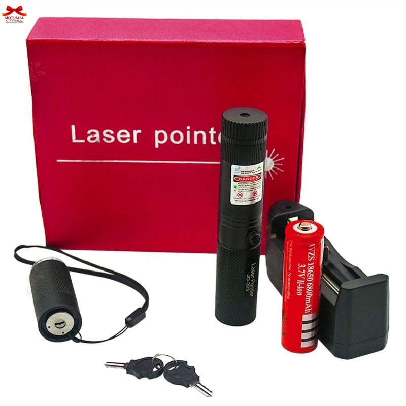 JOA TOYBOX Powerful Green Laser Pointer 1000mW Rechargeable with Star Cap – Long Range Laser Light for Kids, Pets, Presentations & Astronomy