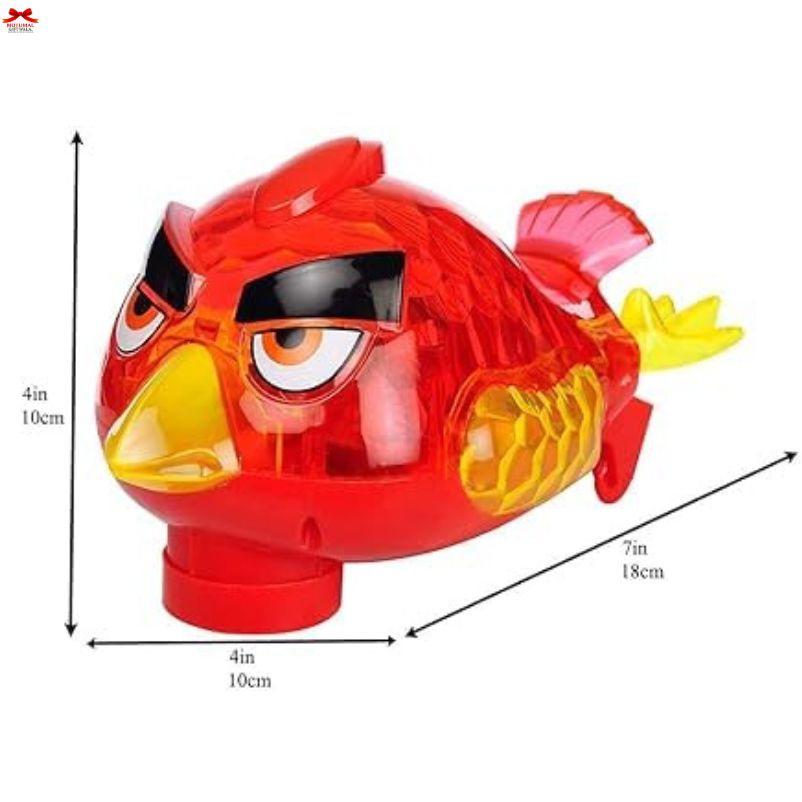 Angry Bird 3D Musical Bump & Go Light Toy – Fun Moving Bird for Kids