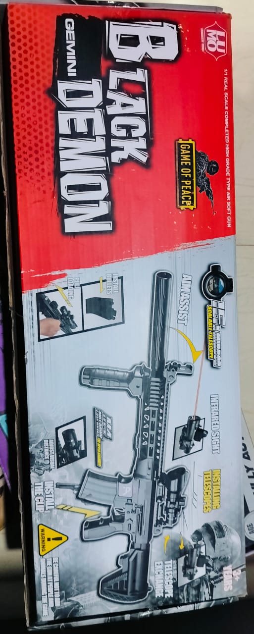 LMI0888 M416 BLACK DEMON GUN