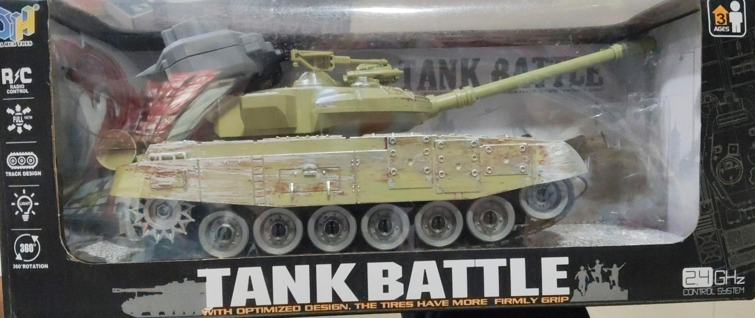 NO-DH666-63B TANK BATTLE