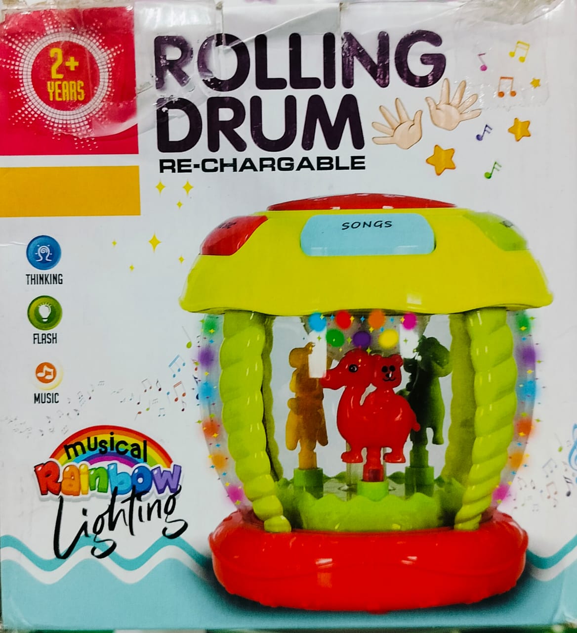 ROLLING DRUM RECHARGABLE