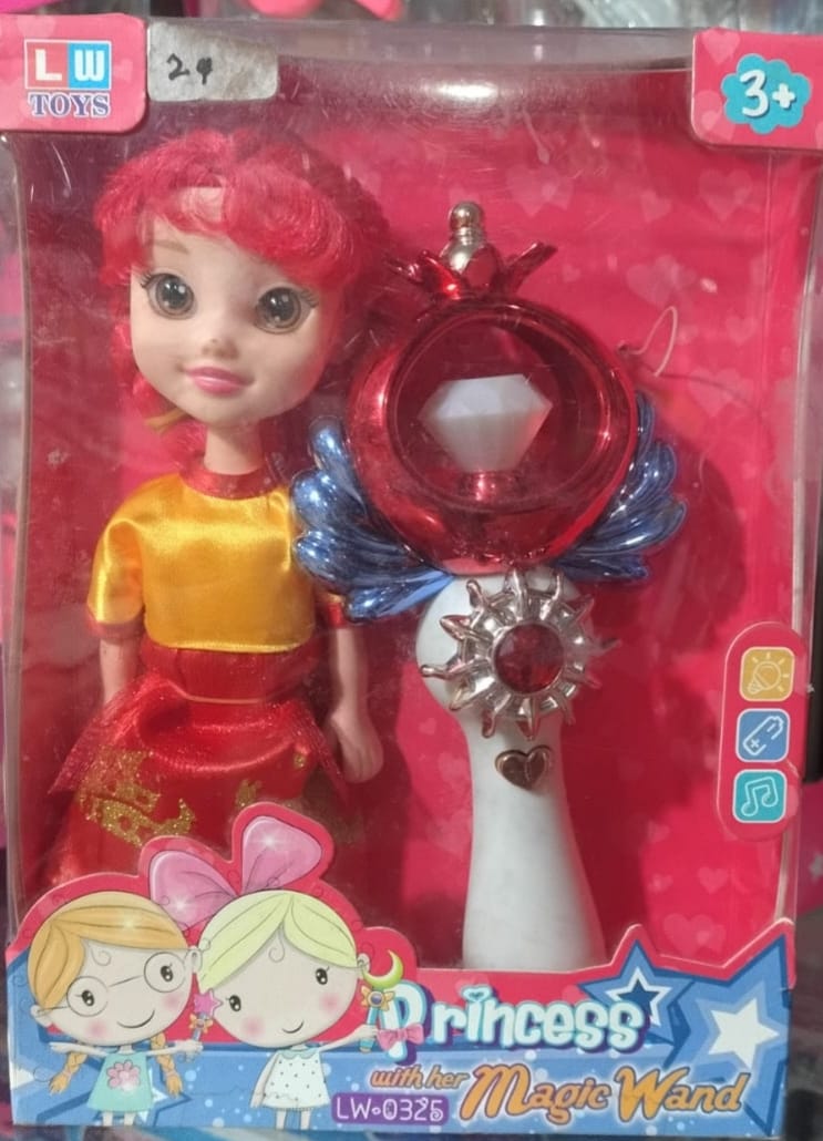 LW0325 PRINCESS WITH MAGIC WAND