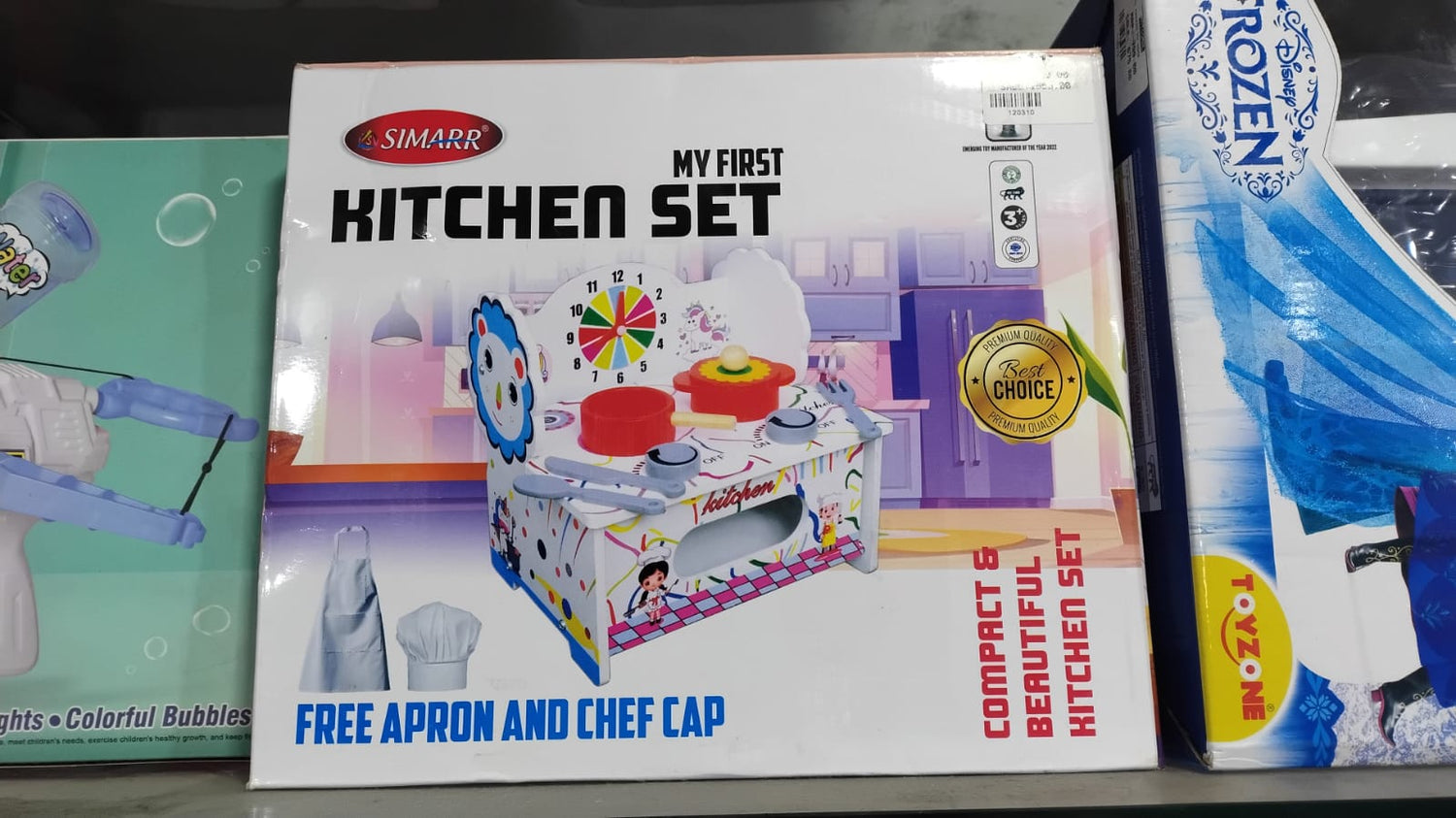 Simarr My First Kitchen Set Toy – Compact & Beautiful Kitchen Playset