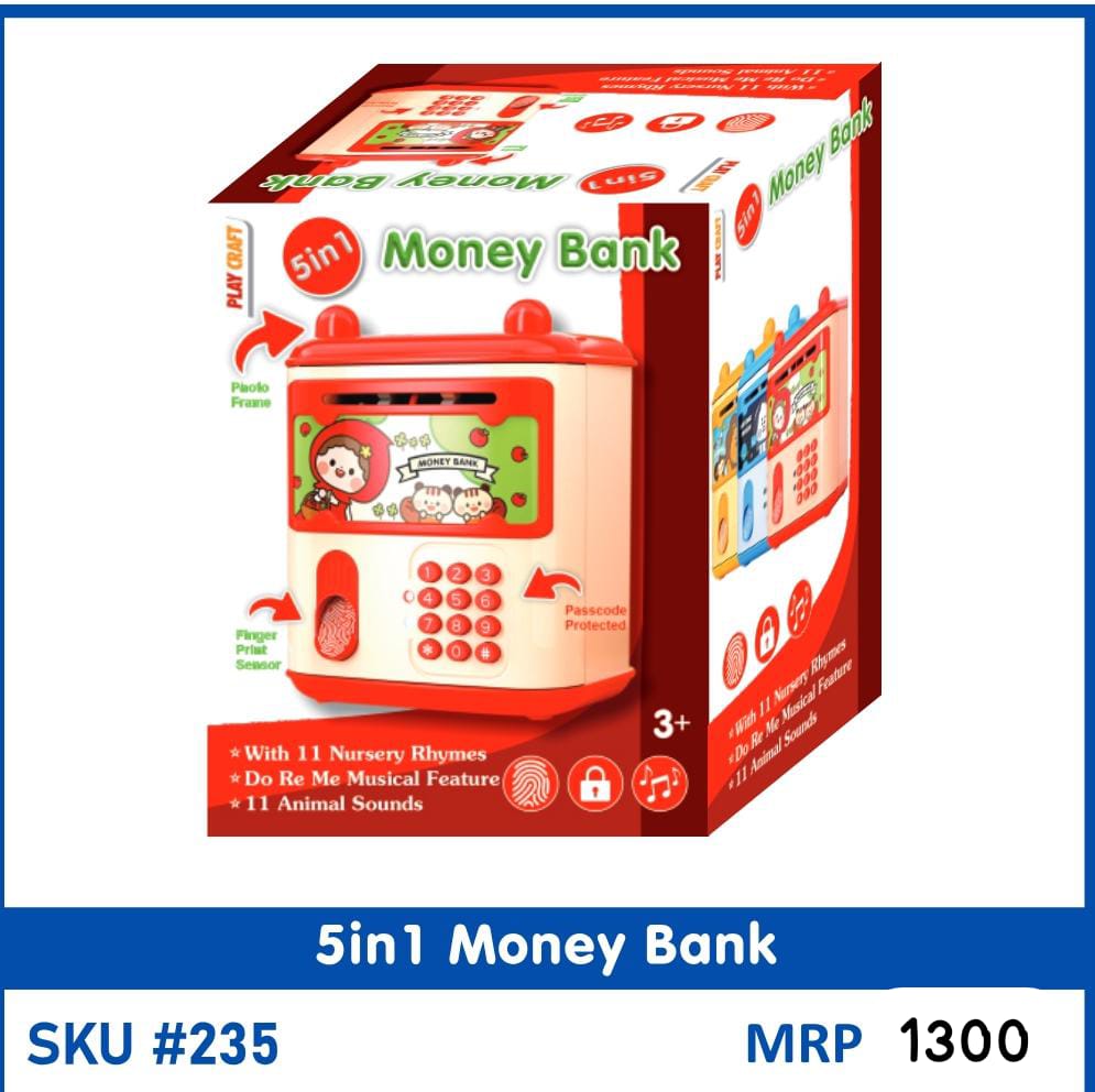 5 in 1 Money Bank SKU