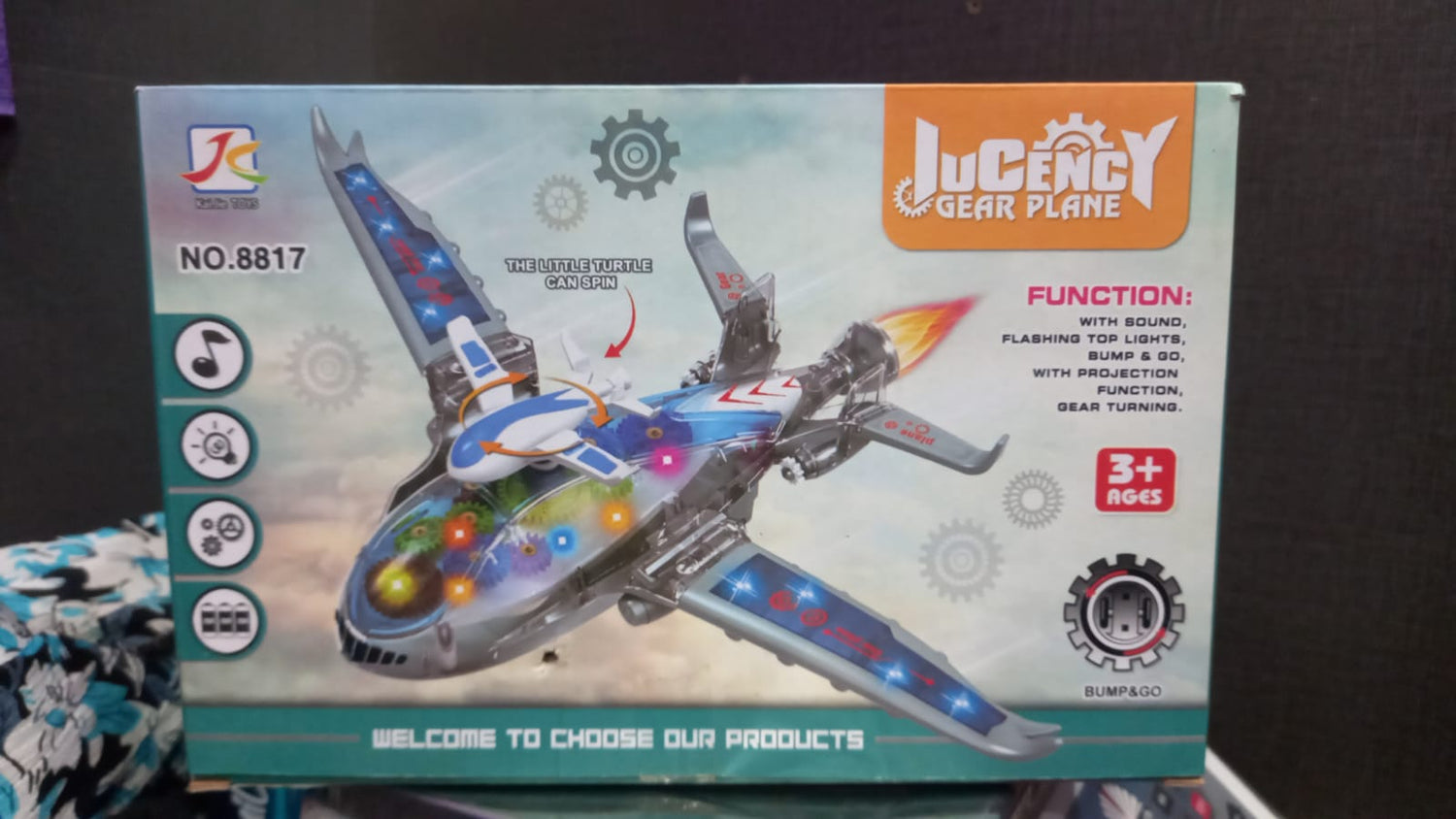 Lucency Gear Plane - 24.5  x 8 x 16 - 300g