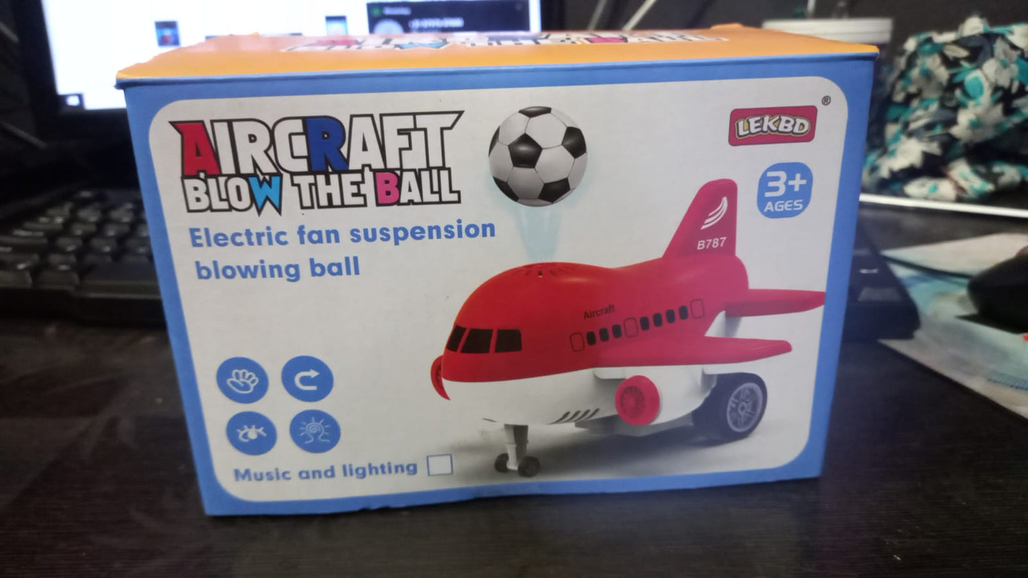 aircraft blow the ball - 200g - 17 x 9 x 11.5
