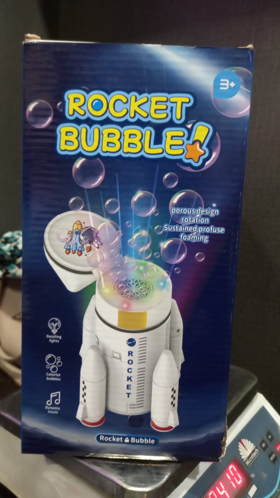 rocket bubble aerospace theme - 411g - 14 x 14 x 28