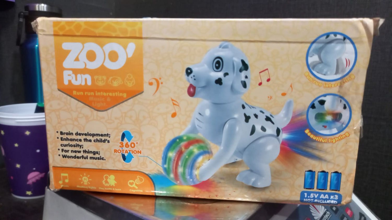 zoo fun run run  interesting - 240g - 19 x 10 x 11