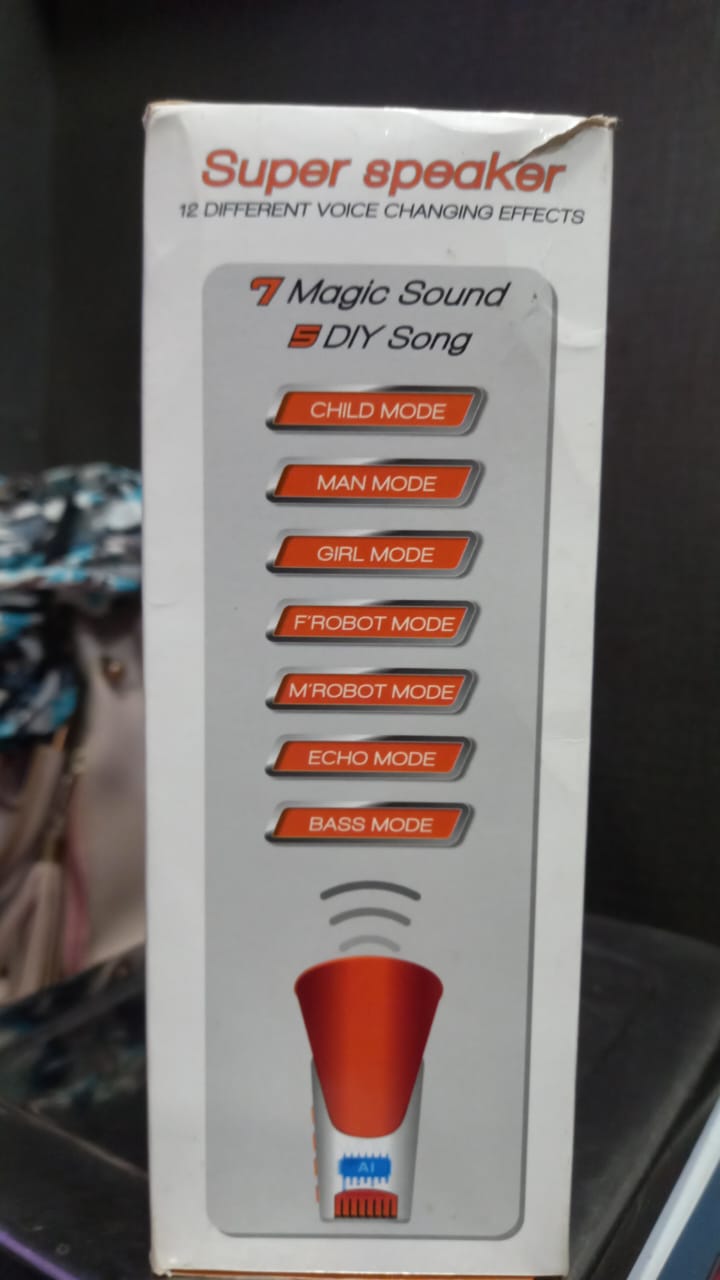 super speaker smart voice changer - 138g - 16 x 7.5 x 20