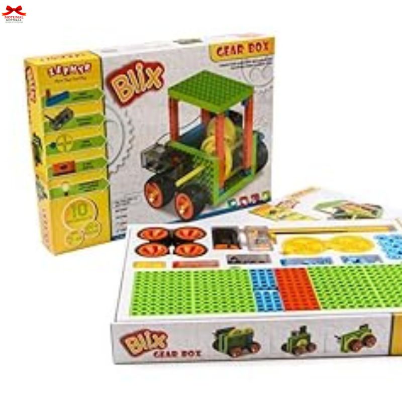 Blix toy building set with packaging on a white background
