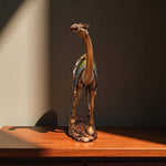 Camel showpiece with mirror saddle – front view