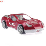 Red toy car with 'GT Cruze' branding on a white background