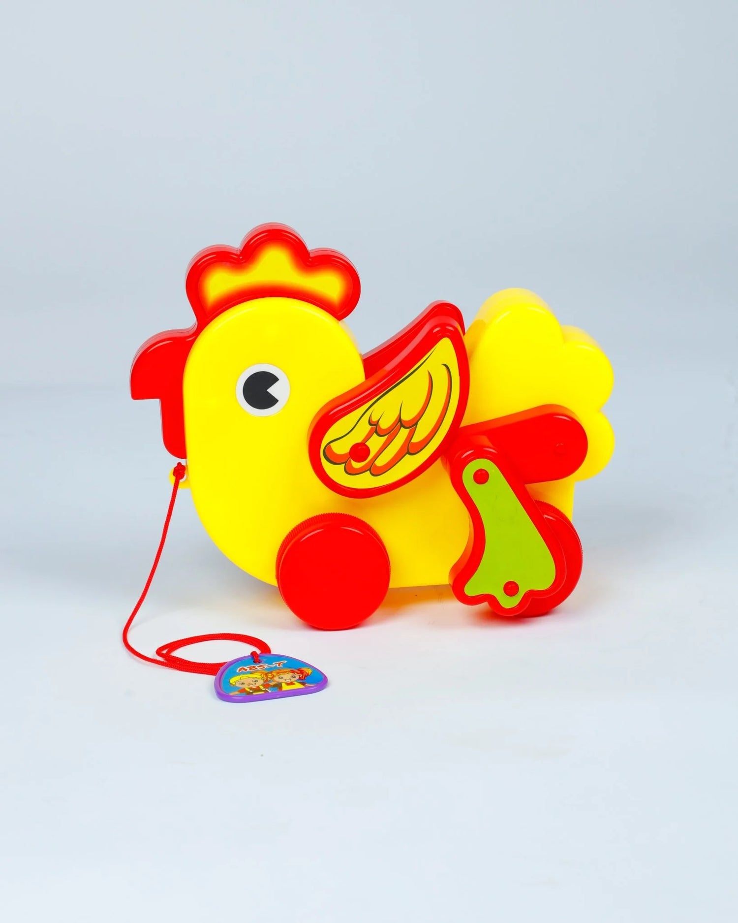 Happy Chirpy – Pulling Rooster Musical Toy